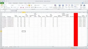 delete empty rows in excel