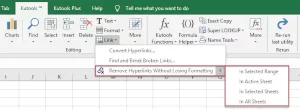 How to Fix Missing Hyperlink Option in Excel 2007